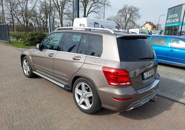 Mercedes-Benz GLK cena 83000 przebieg: 258000, rok produkcji 2013 z Bydgoszcz małe 352